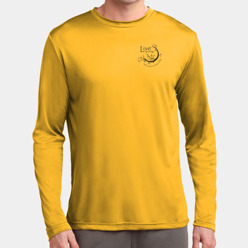 LBL BLACK PRINT - Long Sleeve PosiCharge ® Competitor Tee Thumbnail