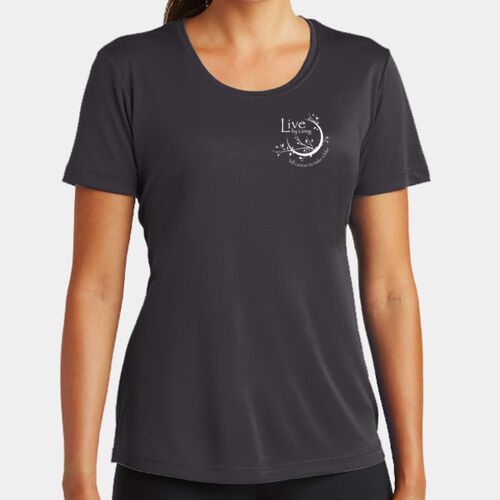 LBL WHITE PRINT - Ladies PosiCharge ® Competitor Tee Thumbnail