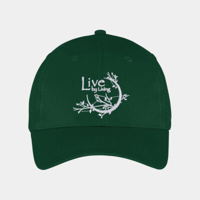 LBL WHITE EMBROIDERY - Six Panel Twill Cap Thumbnail