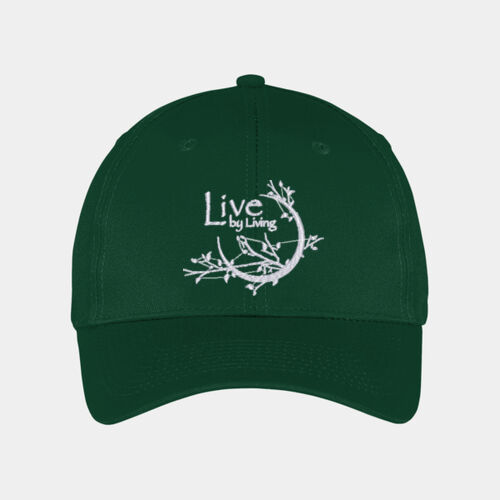LBL WHITE EMBROIDERY - Six Panel Twill Cap Thumbnail