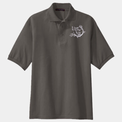 embroidery left chest - Silk Touch Polo Thumbnail