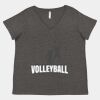Women's Curvy Collection Fine Jersey V-Neck Tee Thumbnail