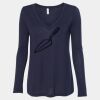 Women's Flowy Long Sleeve V-Neck Tee Thumbnail