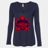 Women's Flowy Long Sleeve V-Neck Tee Thumbnail