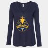 Women's Flowy Long Sleeve V-Neck Tee Thumbnail