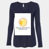 Women's Flowy Long Sleeve V-Neck Tee Thumbnail