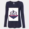 Women's Flowy Long Sleeve V-Neck Tee Thumbnail