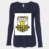 Women's Flowy Long Sleeve V-Neck Tee Thumbnail