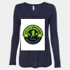 Women's Flowy Long Sleeve V-Neck Tee Thumbnail