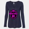 Women's Flowy Long Sleeve V-Neck Tee Thumbnail
