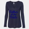 Women's Flowy Long Sleeve V-Neck Tee Thumbnail