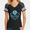 Women's Game V Neck Tee Thumbnail