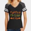 Women's Game V Neck Tee Thumbnail