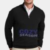 Cotton Stretch 1/4 Zip Sweater Thumbnail